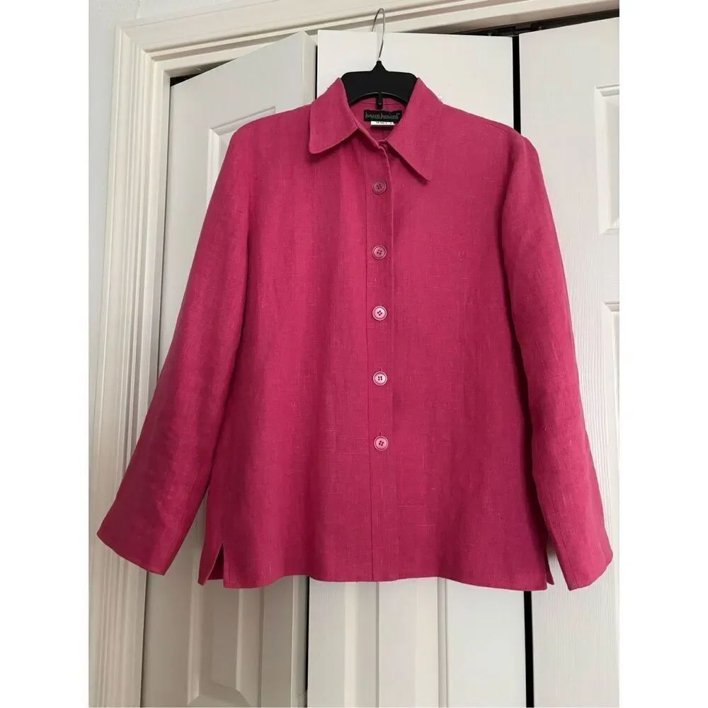 Harve Benard Fully Lined Linen Jacket